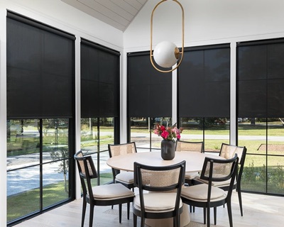 Interior Motorized Shades in Collier County